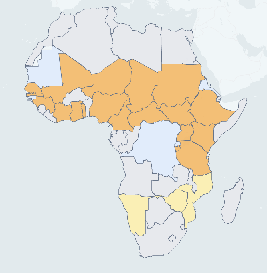 Meningitis Historical Map